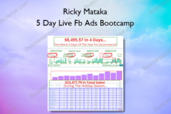 Ricky Mataka – 5 Day Live Fb Ads Bootcamp