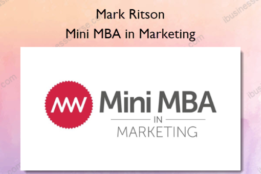 Mini MBA in Marketing – Mark Ritson