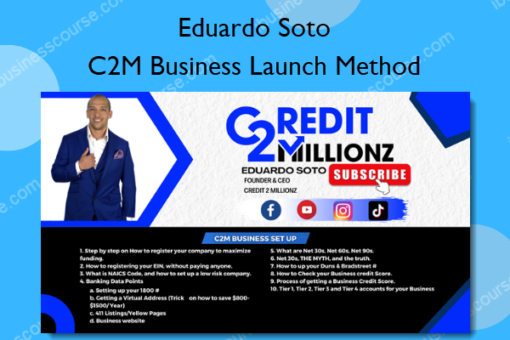 C2M Business Launch Method