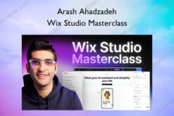Wix Studio Masterclass – Arash Ahadzadeh