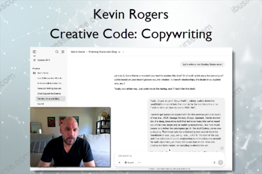 Creative Code: Copywriting – Kevin Rogers