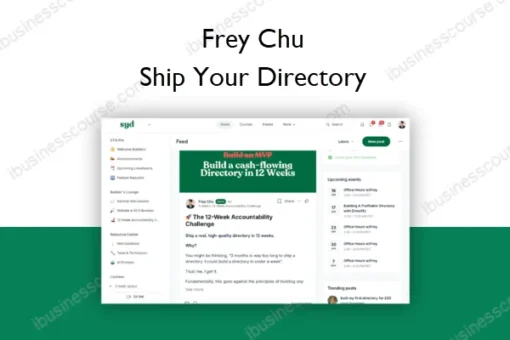 Frey Chu – Ship Your Directory