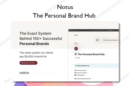 The Personal Brand Hub – Notus