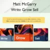 Matt McGarry – Write Grow Sell