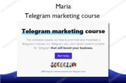 Telegram marketing course – Maria