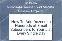 List Snowball Course + Cart Abandon Sequence Templates – Ian Stanley