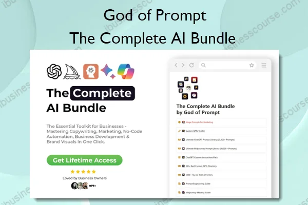 The Complete AI Bundle – God of Prompt The Complete AI Bundle – God of Prompt