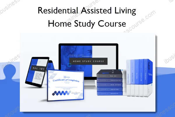 Home Study Course – Residential Assisted Living Home Study Course – Residential Assisted Living