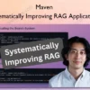Systematically Improving RAG Applications – Maven